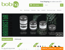 Tablet Screenshot of bobhq.com